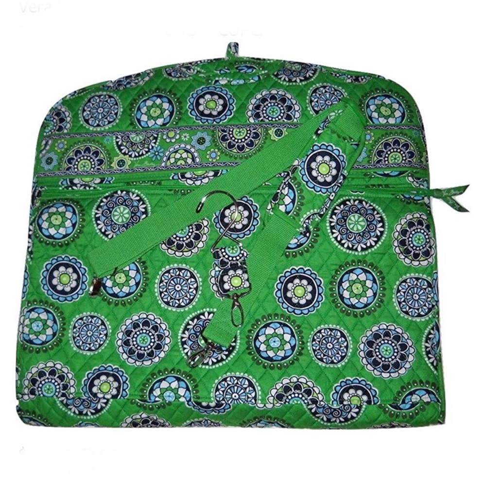 Vera Bradley GARMENT TRAVEL BAG - "CUPCAKE GREEN"